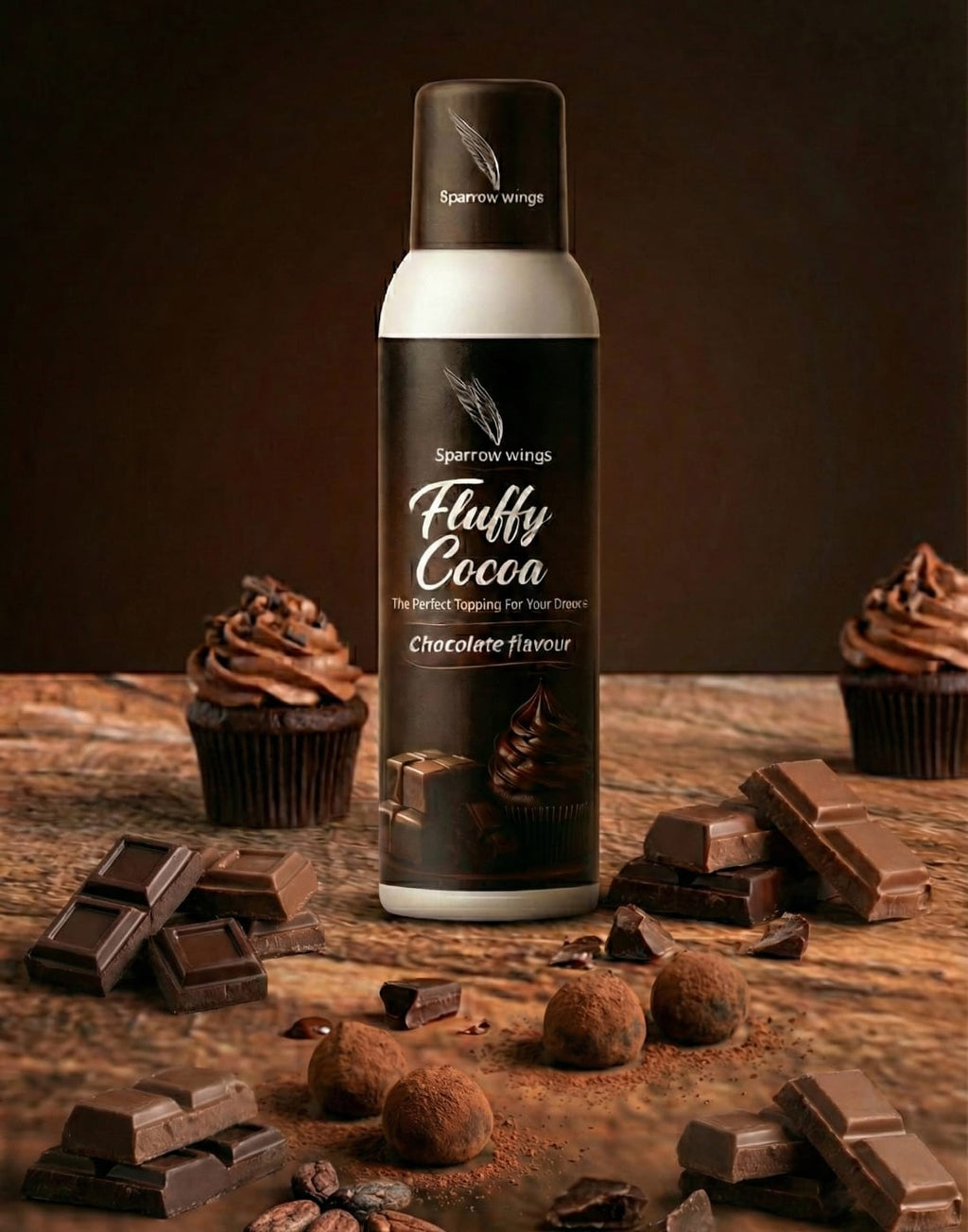 Fluffy Cocoa – Chocolate Flavour Whipped Cream