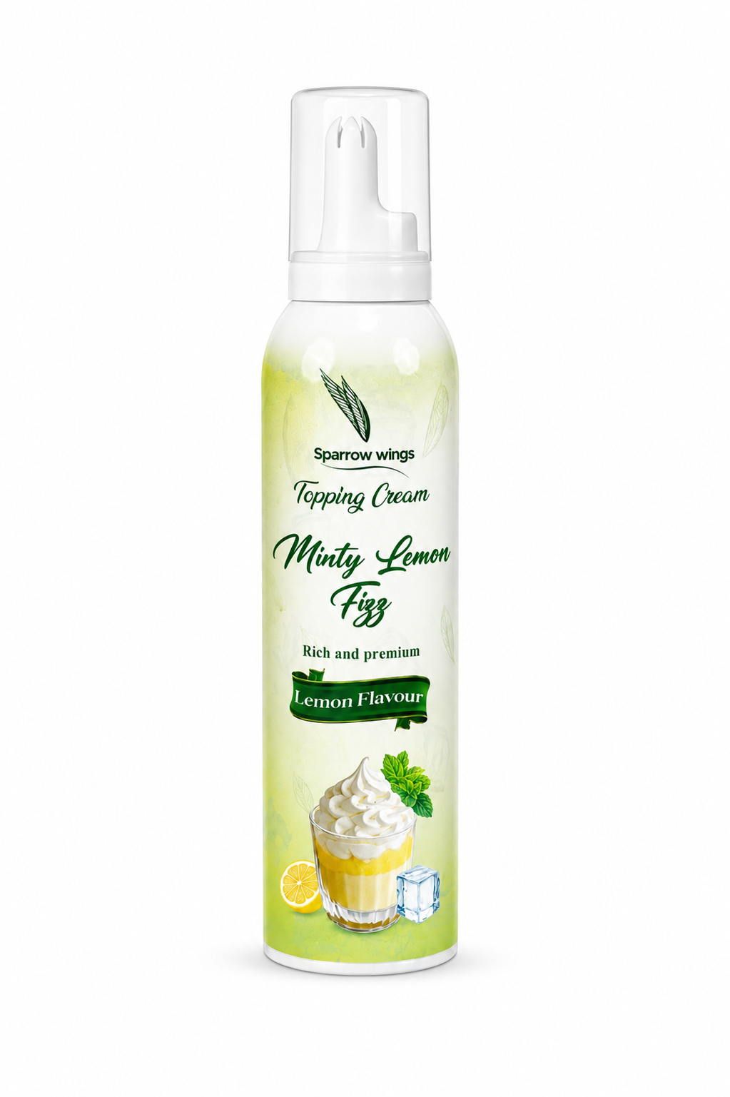 Minty Lemon Fizz – Lemon Whipped Cream